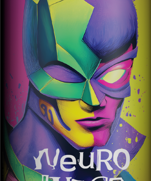 Пивной напиток 4Brewers - Neuro Juice (Банан, Черника), 0.45 л, 6.0%